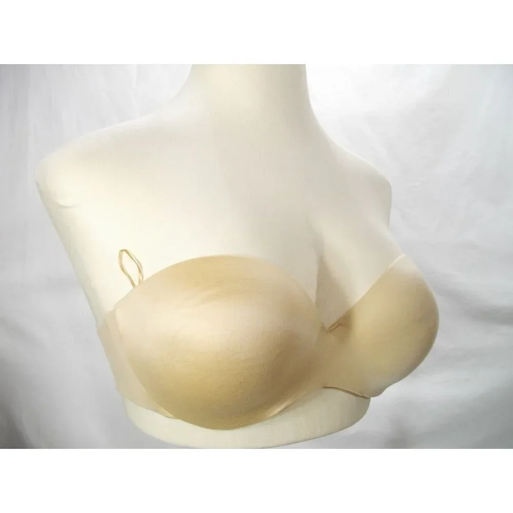 36B Maidenform 9417 Comfort Devotion‎ Custom Lift Strapless Underwire Bra BEIGE